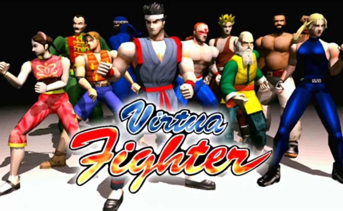 Capa do Virtua Fighter